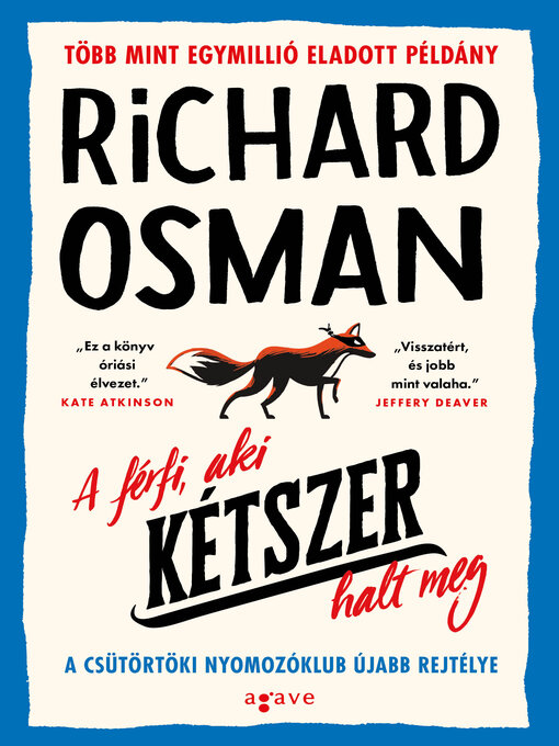 Title details for A férfi, aki kétszer halt meg by Richard Osman - Available
